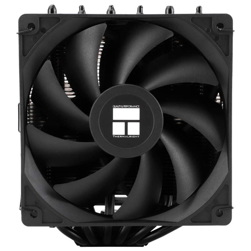 Устройство охлаждения(кулер) Thermalright Peerless Assassin 120 SE Soc-AM5/AM4/1200/1700/1851 черный 4-pin 25.6dB Al+Cu 730gr Ret (PA120-SE)