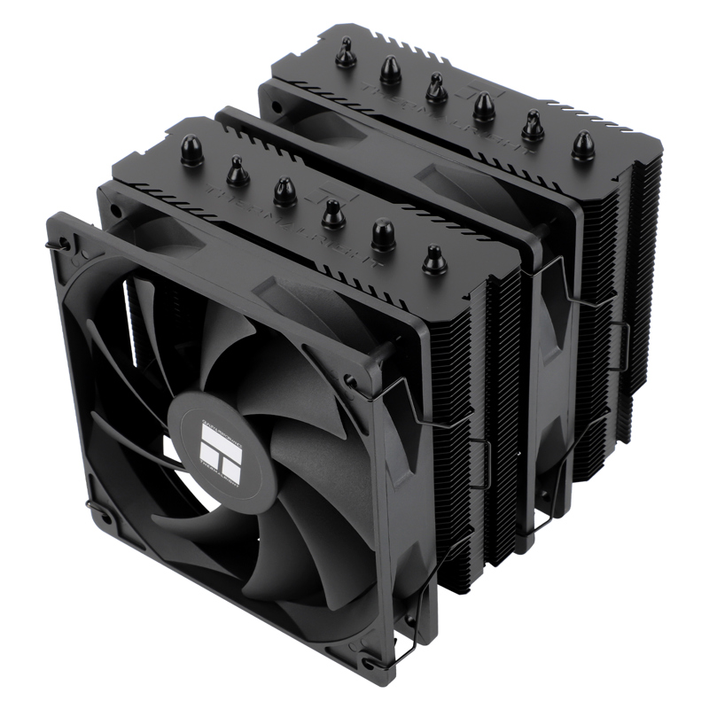 Устройство охлаждения(кулер) Thermalright Peerless Assassin 120 SE Soc-AM5/AM4/1200/1700/1851 черный 4-pin 25.6dB Al+Cu 730gr Ret (PA120-SE)