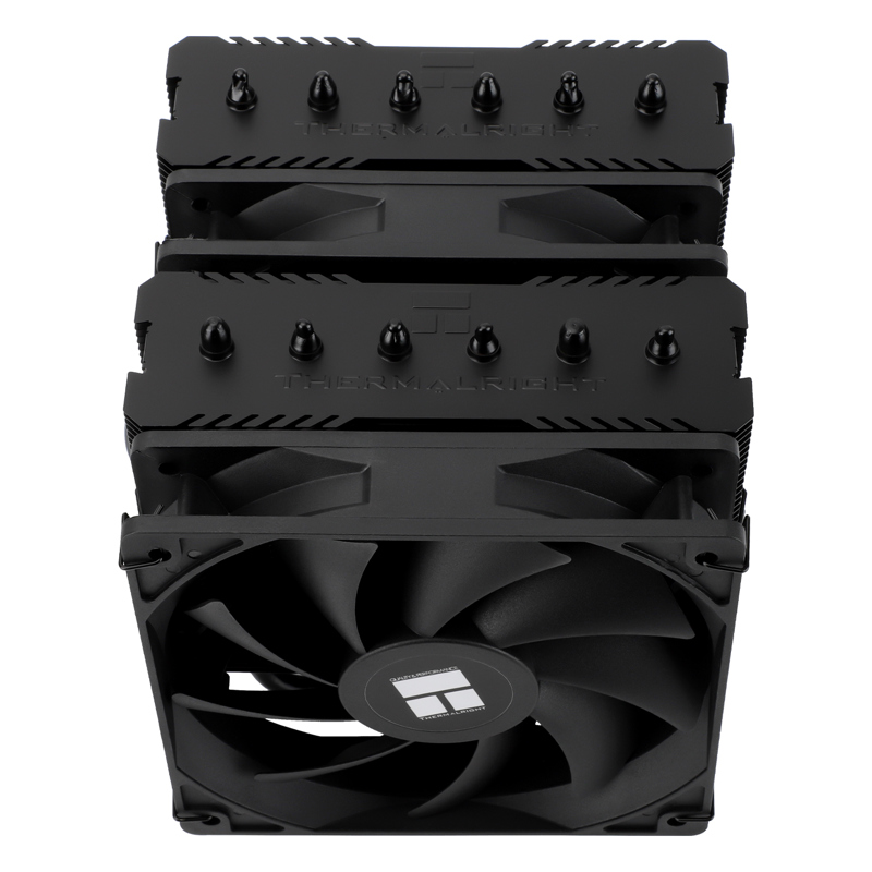 Устройство охлаждения(кулер) Thermalright Peerless Assassin 120 SE Soc-AM5/AM4/1200/1700/1851 черный 4-pin 25.6dB Al+Cu 730gr Ret (PA120-SE)
