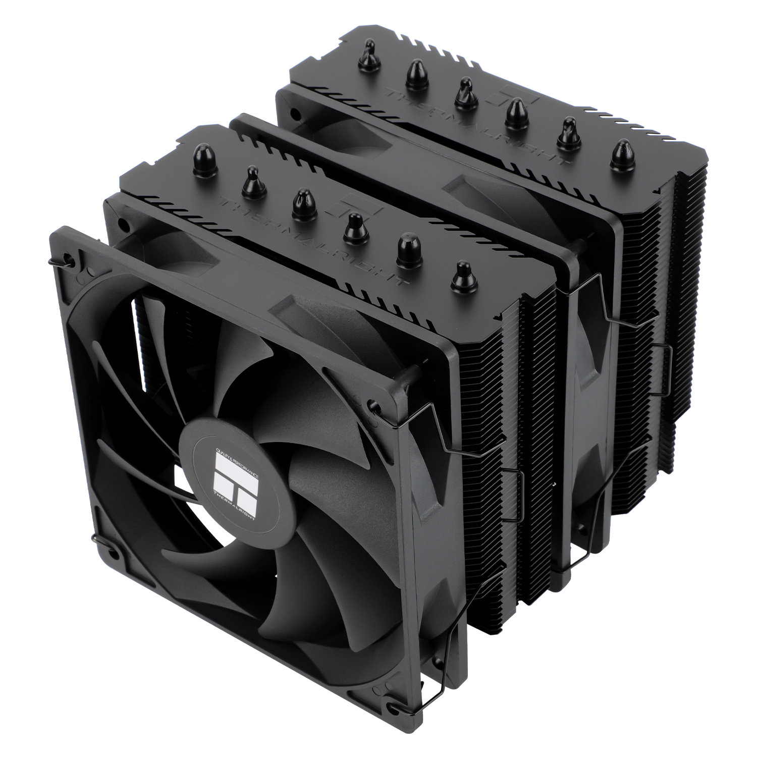 Устройство охлаждения(кулер) Thermalright Peerless Assassin 120 SE Soc-AM5/AM4/1200/1700/1851 черный 4-pin 25.6dB Al+Cu 730gr Ret (PA120-SE)