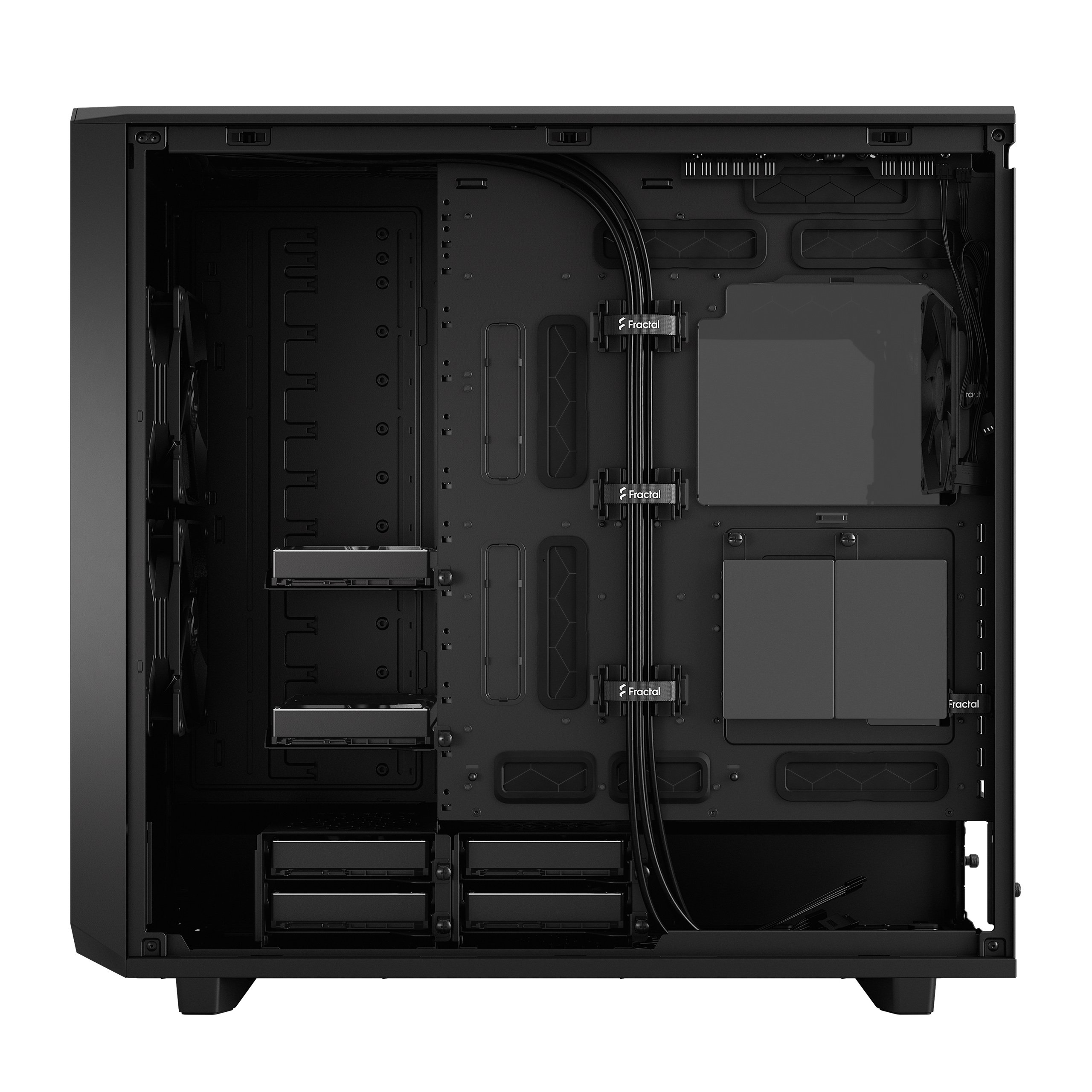 Fractal Design Case Meshify 2 XL Black, Light Tempered Glass