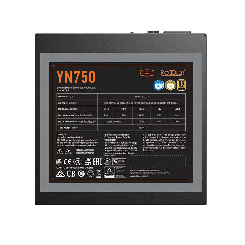 PcCooler P5-YN750-G1F