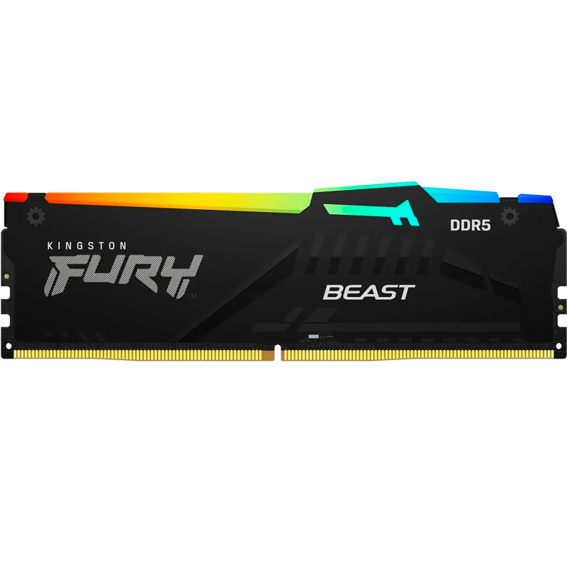 Kingston DDR5 DIMM 16ГБ Fury Beast Black Expo KF556C36BBEA-16 1x 16ГБ 5600МГц, Ret
