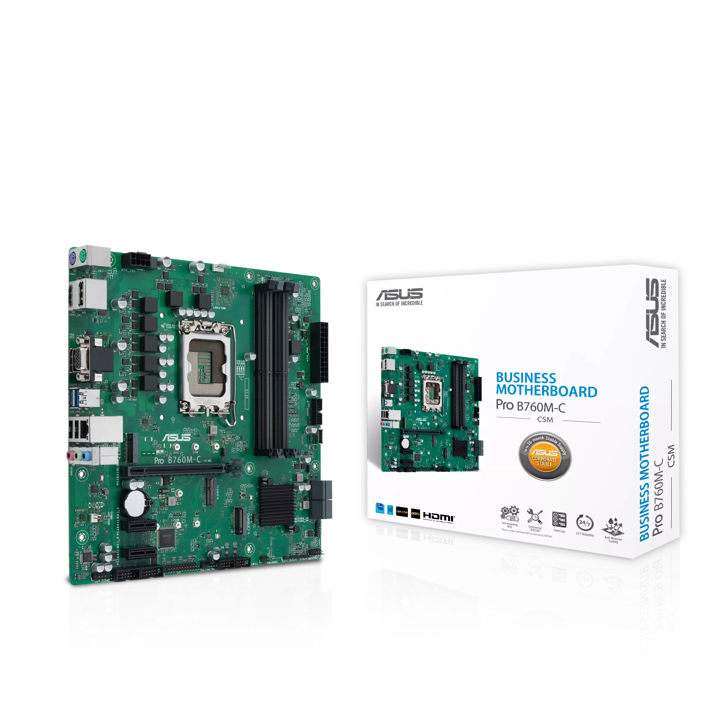 Asus PRO B760M-C-CSM (90MB1DX0-M1EAYC)