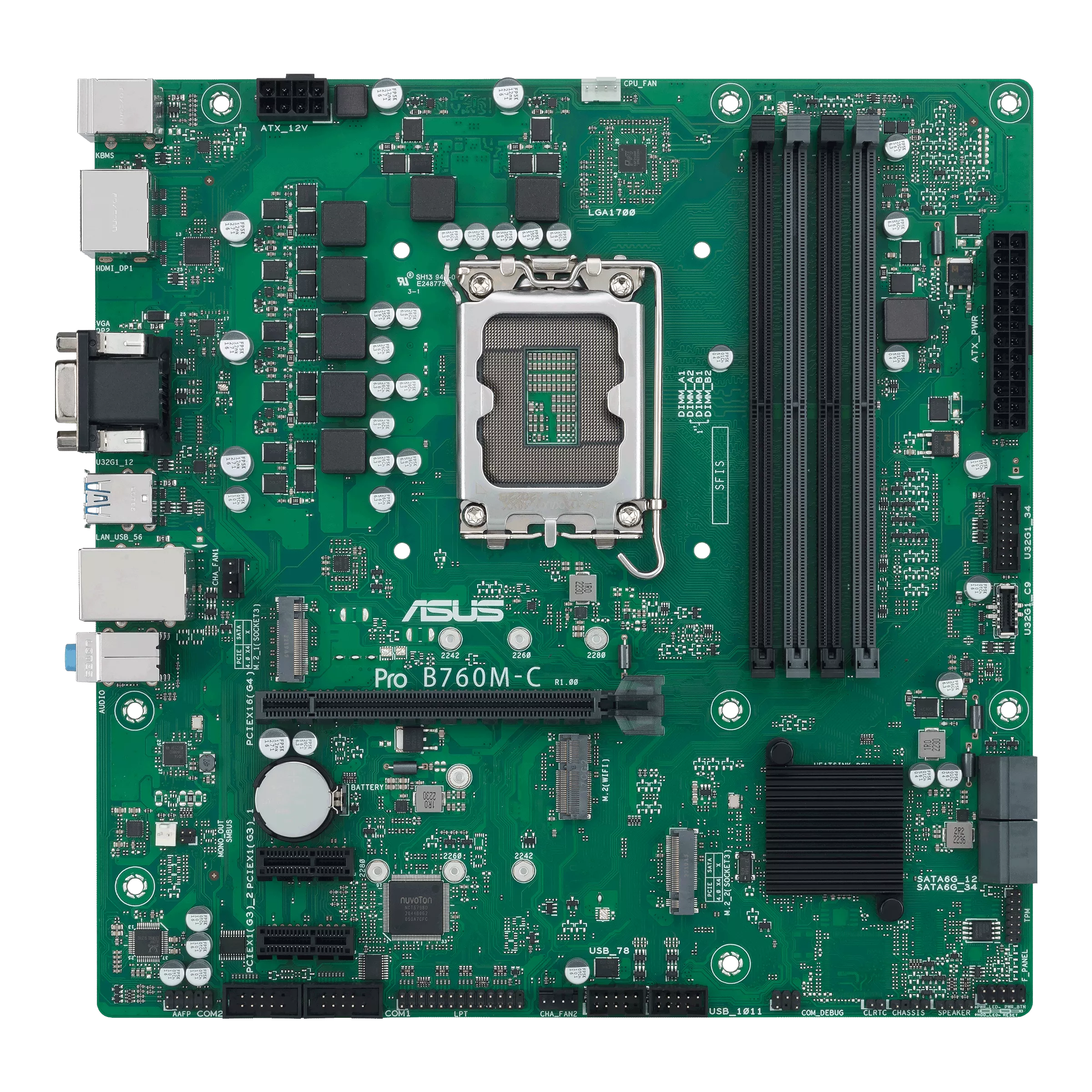 Asus PRO B760M-C-CSM (90MB1DX0-M1EAYC)