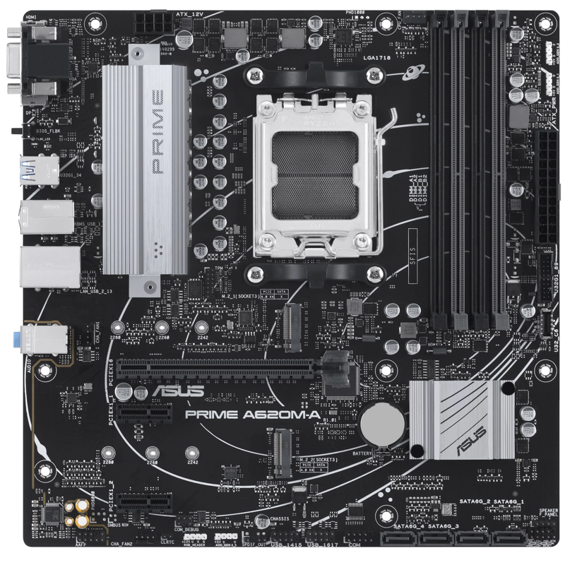 Asus PRIME A620M-A-CSM (90MB1F10-M0EAYC)
