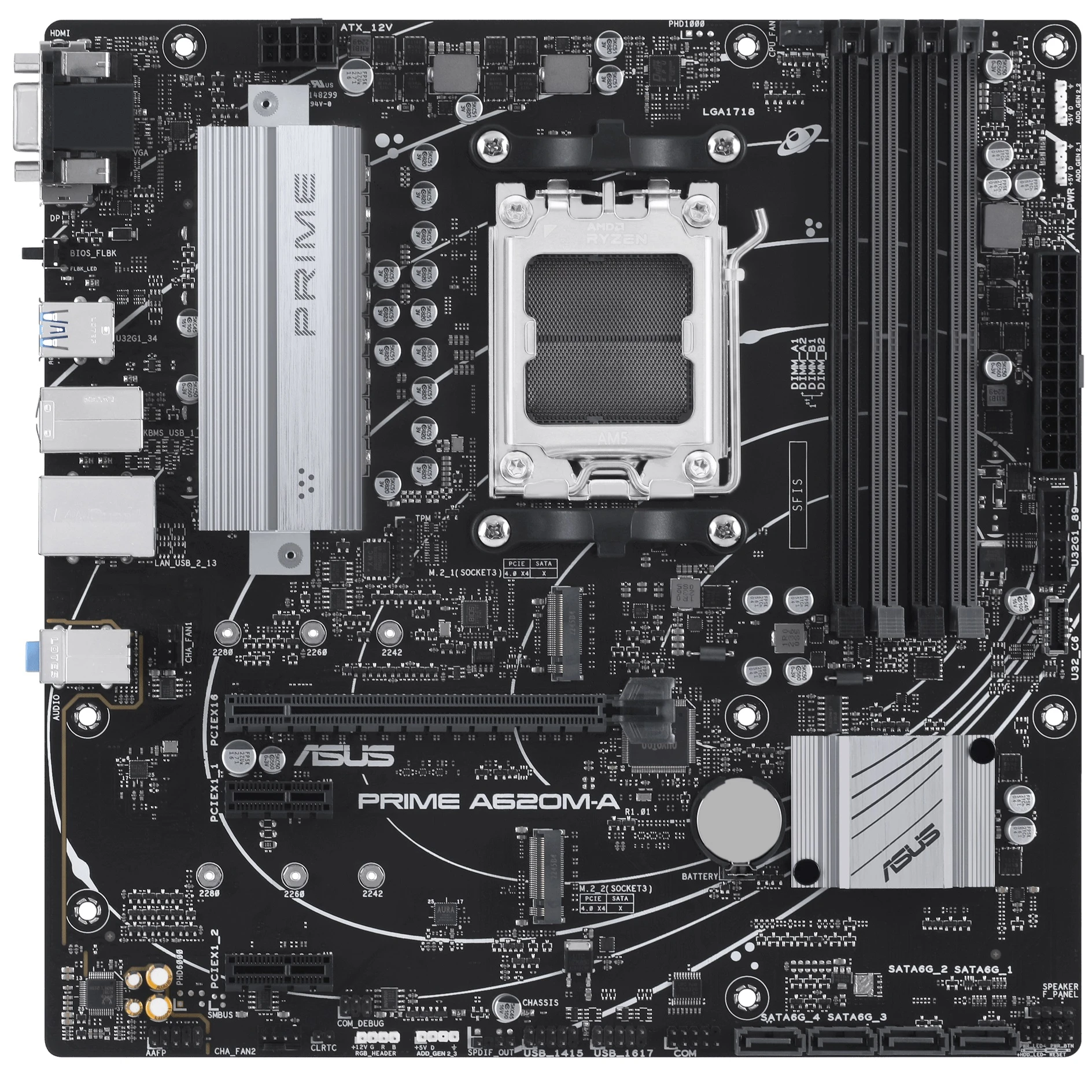 Asus PRIME A620M-A-CSM (90MB1F10-M0EAYC)