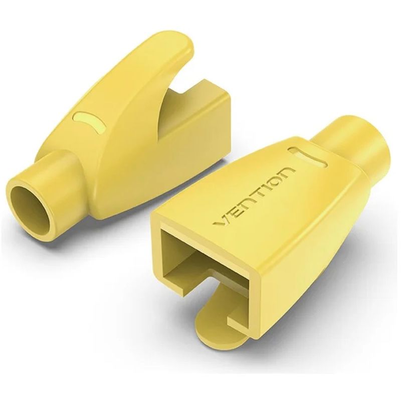 Колпачки изолирующие Vention IODY0-50 для разъемов RJ-45 (50шт.) - Желтый