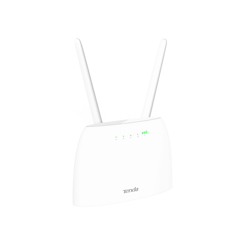 TENDA 4G06 Wi-Fi 4G+ LTE маршрутизатор стандарта N300, 2 внешние антенны , 1-port 10/100Mbps LAN/WAN, 1-port 10/100Mbps LAN, 1-Slot 2FF SIM Card