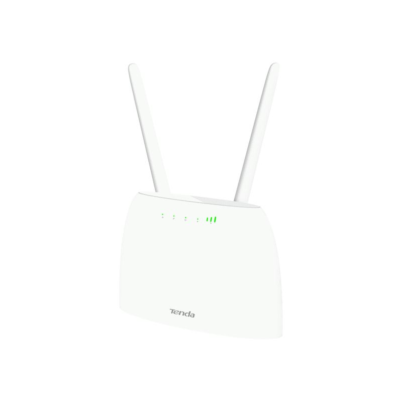 TENDA 4G06 Wi-Fi 4G+ LTE маршрутизатор стандарта N300, 2 внешние антенны , 1-port 10/100Mbps LAN/WAN, 1-port 10/100Mbps LAN, 1-Slot 2FF SIM Card