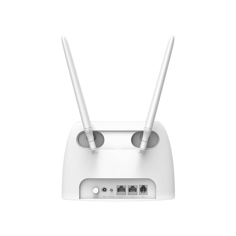 TENDA 4G06 Wi-Fi 4G+ LTE маршрутизатор стандарта N300, 2 внешние антенны , 1-port 10/100Mbps LAN/WAN, 1-port 10/100Mbps LAN, 1-Slot 2FF SIM Card