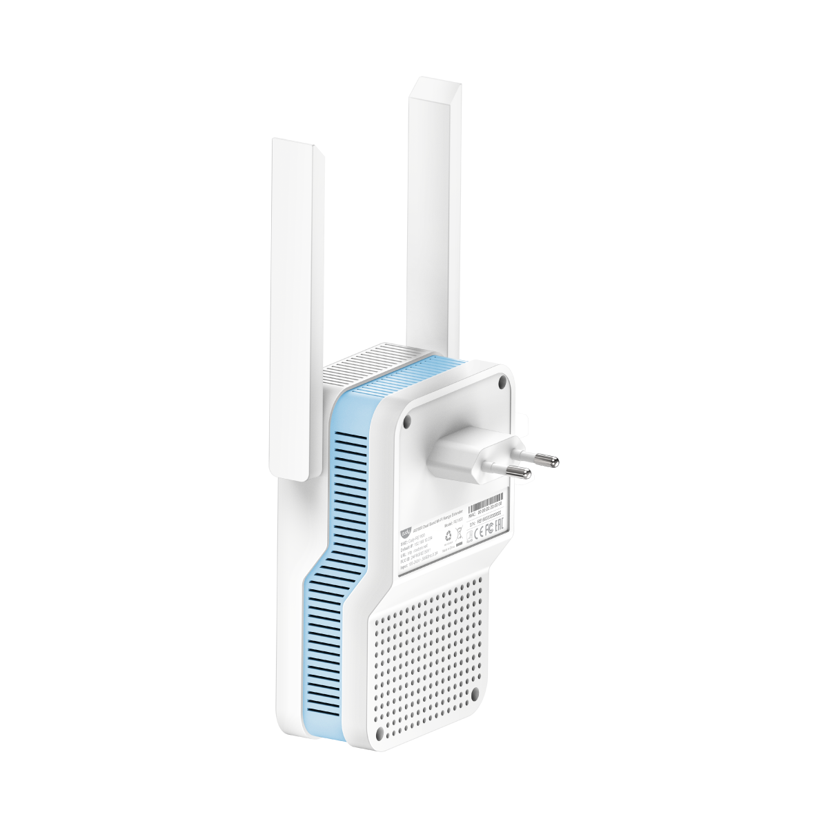 Повторитель беспроводного сигнала Cudy RE1200 AC1200 10/100BASE-TX/Wi-Fi белый