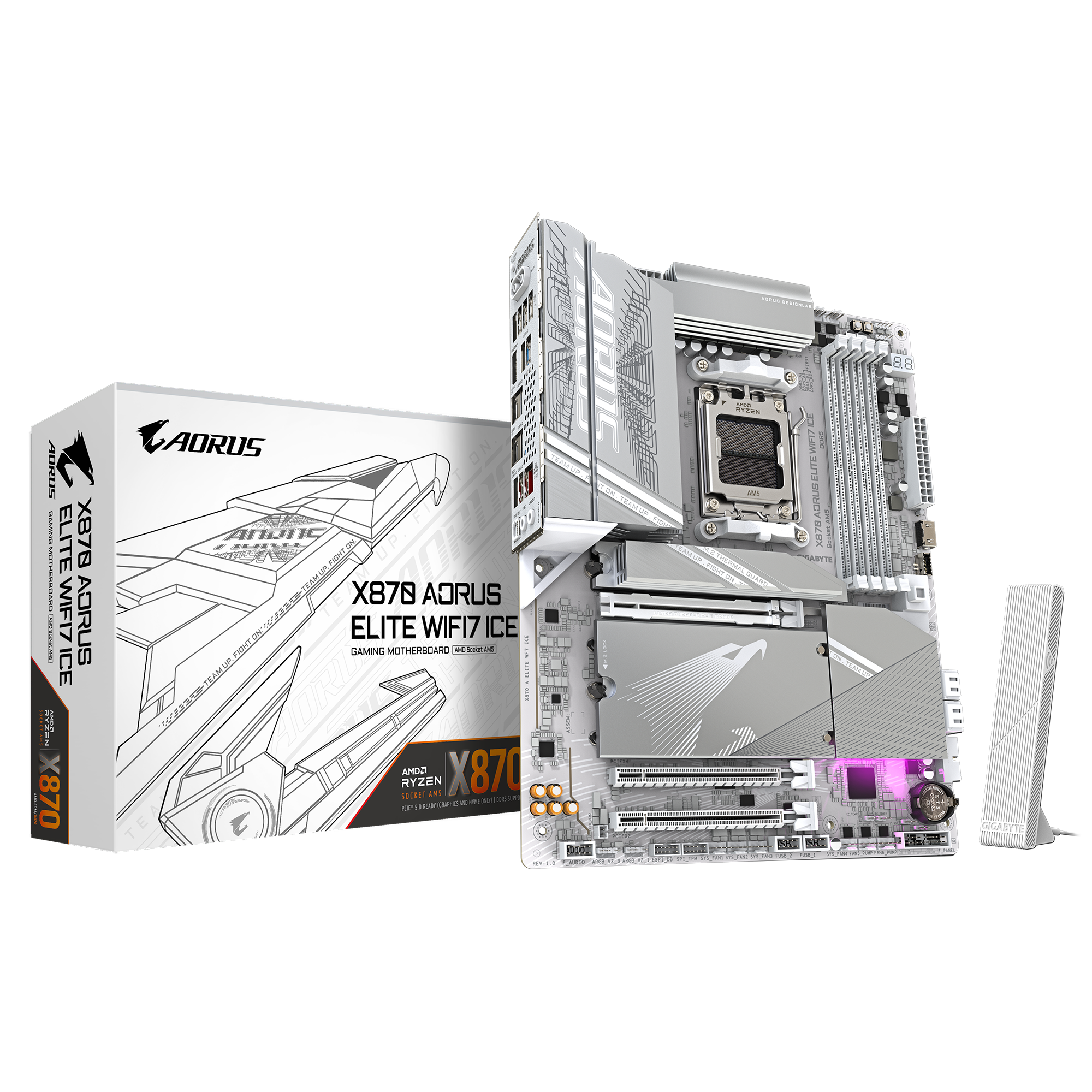 GIGABYTE X870 AORUS ELITE WIFI7 ICE