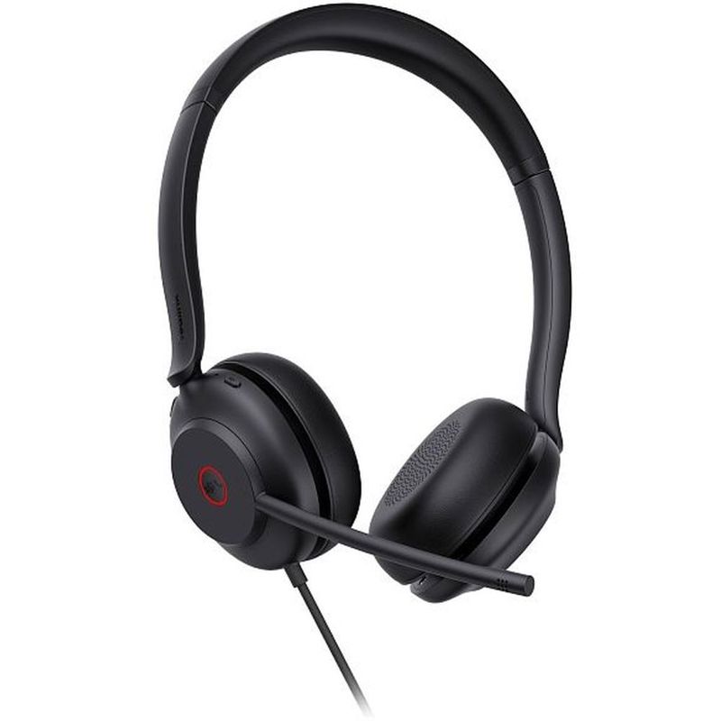 Гарнитура YEALINK UH35 Dual UC USB-C/A Дуо, Проводная, HD звук, шумоподавление, LED-индикатор, USB-C/A, шт