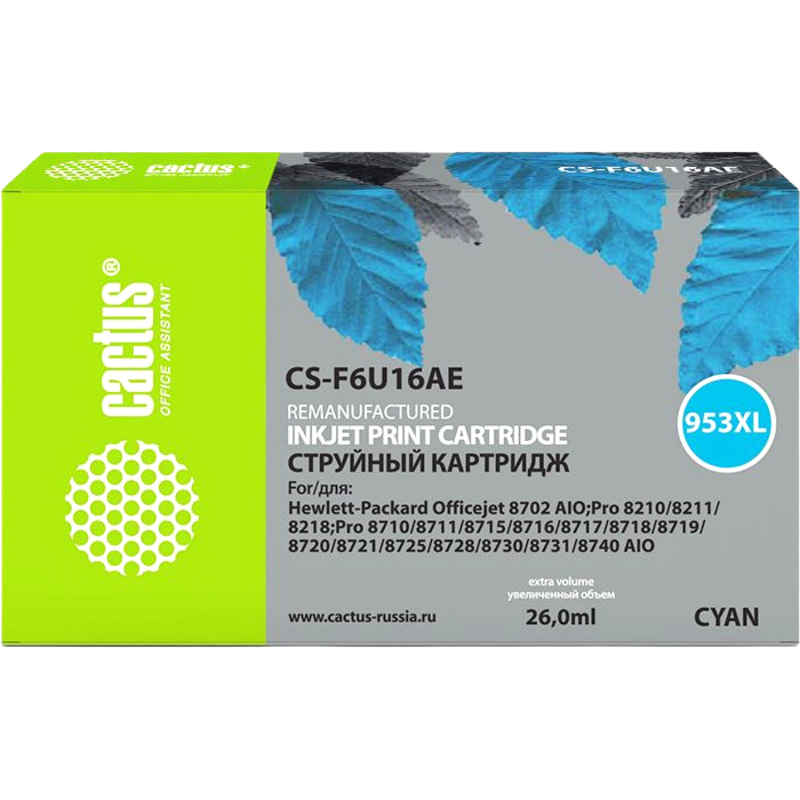 Cactus 953XL (CS‑F6U16AE)