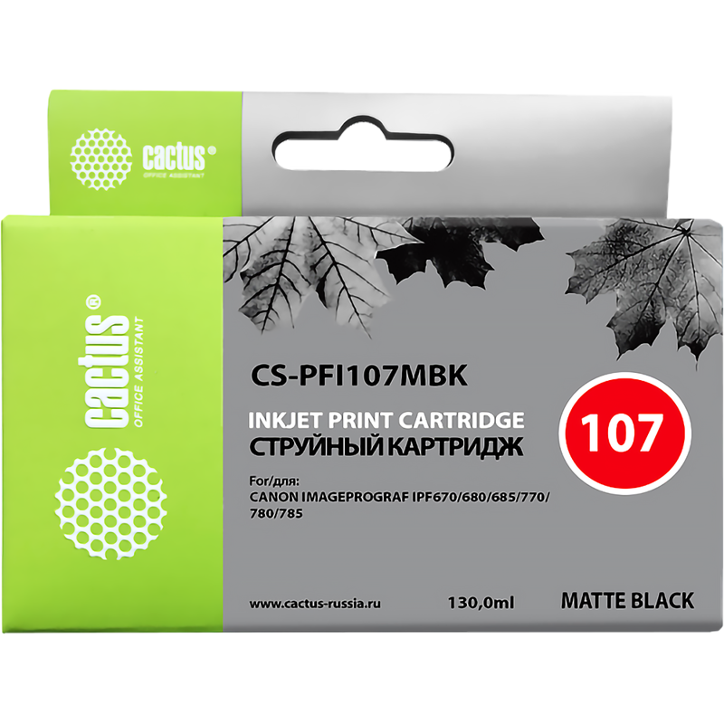 Cactus 107 (CS-PFI107MBK)