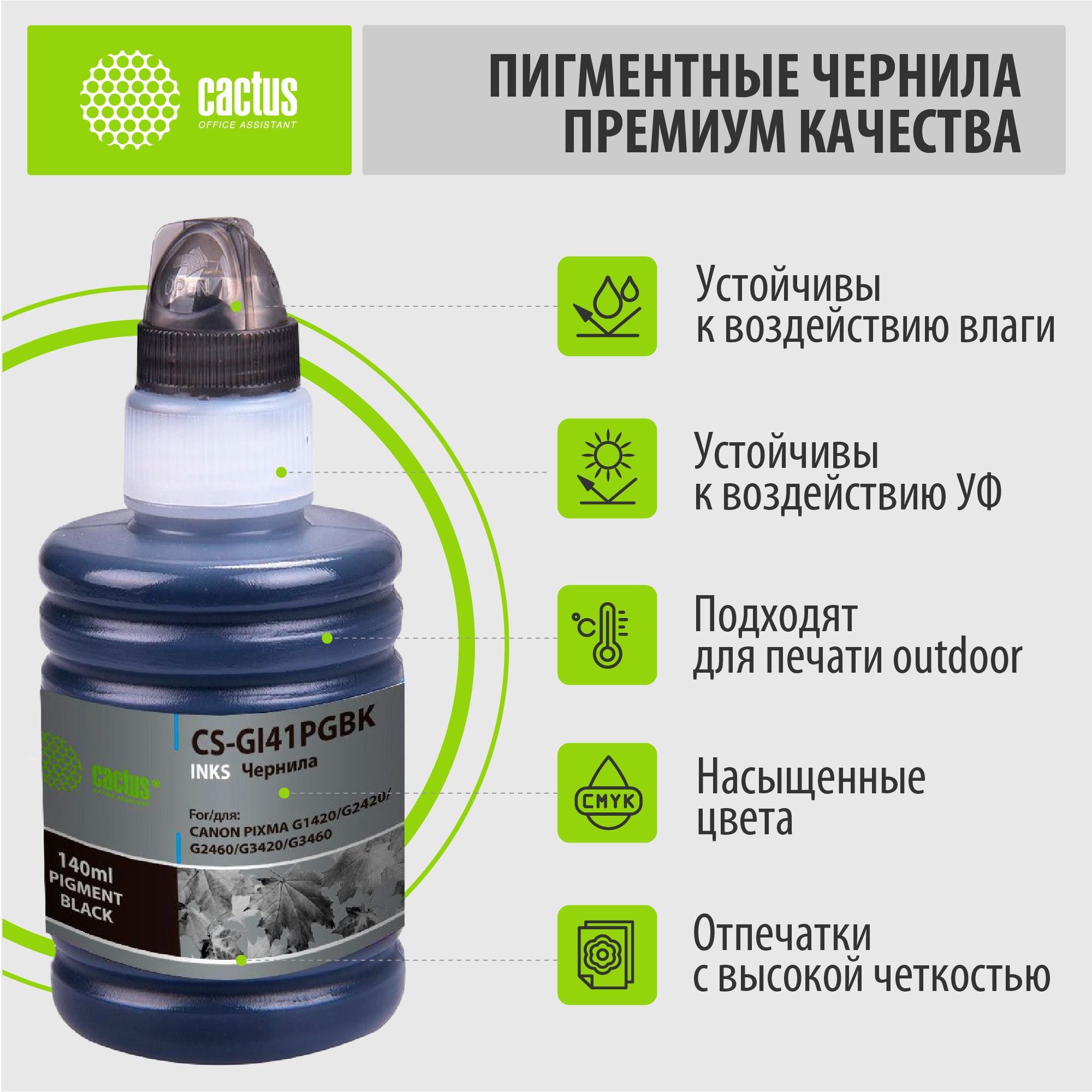Cactus CS-GI41PGBK
