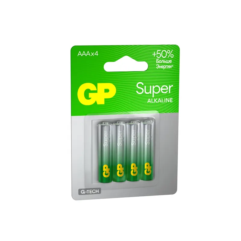 GP 24AA21-2CRSBC4 40/160 Super Alkaline G-Tech (4 шт. в уп-ке)
