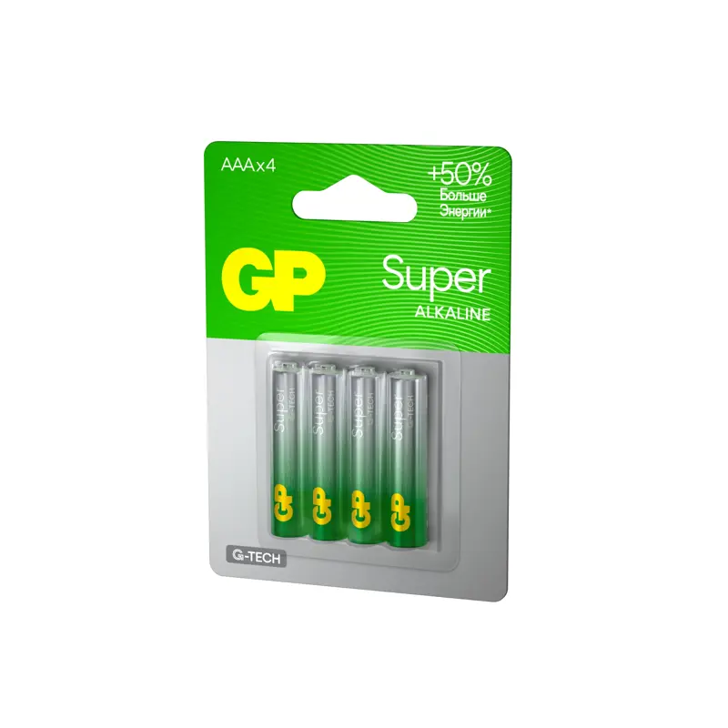 GP 24AA21-2CRSBC4 40/160 Super Alkaline G-Tech (4 шт. в уп-ке)