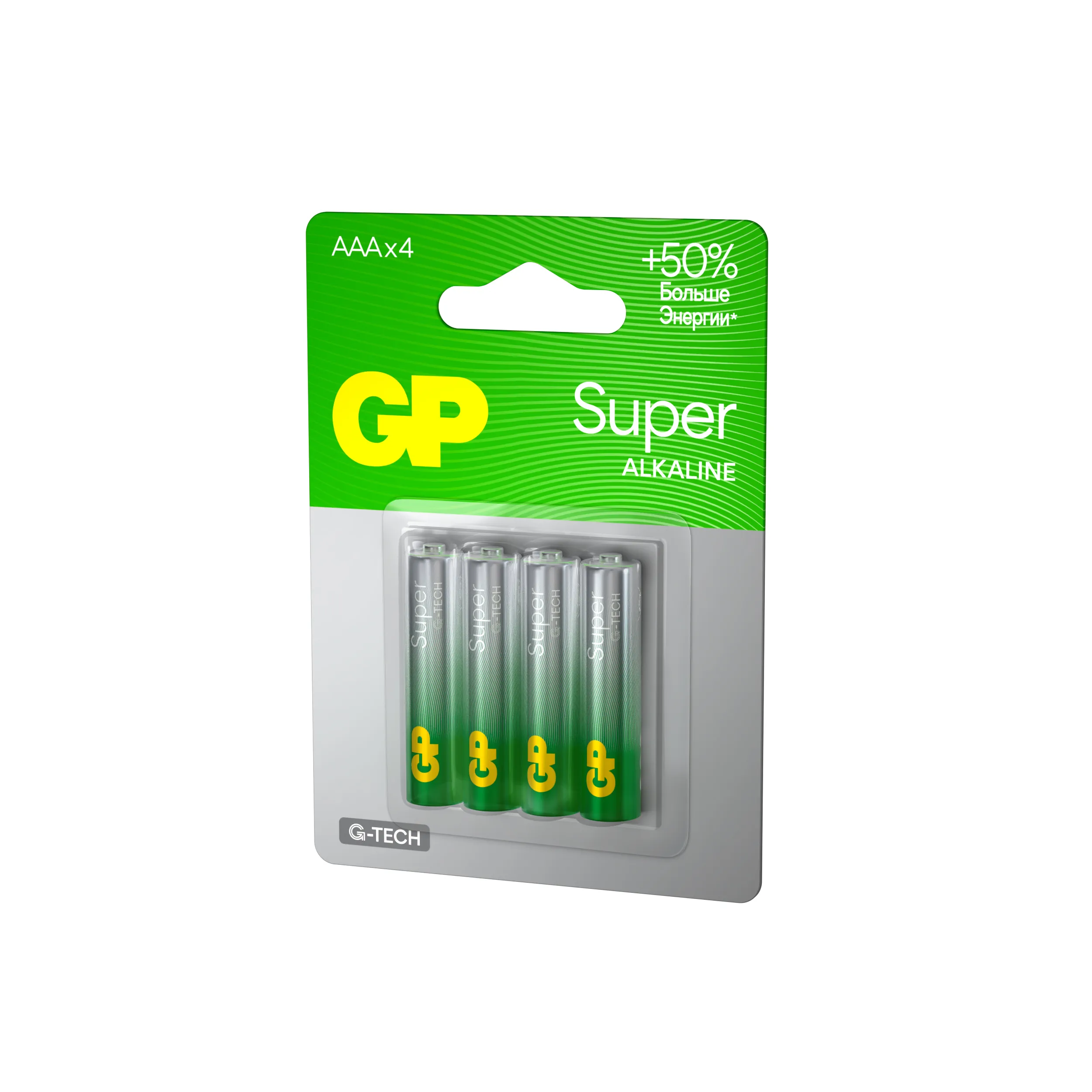 GP 24AA21-2CRSBC4 40/160 Super Alkaline G-Tech (4 шт. в уп-ке)