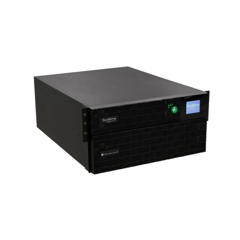 Systeme Electric Smart-Save Online SRT, 5000VA/5000W, On-Line, Extended-run, Rack 2U+3U(Tower convertible), LCD, 6xC13, 4xC19, USB, RS-232, Pre-Inst. Web/SNMP арт. SRTSE5KRTXLIEC-NC