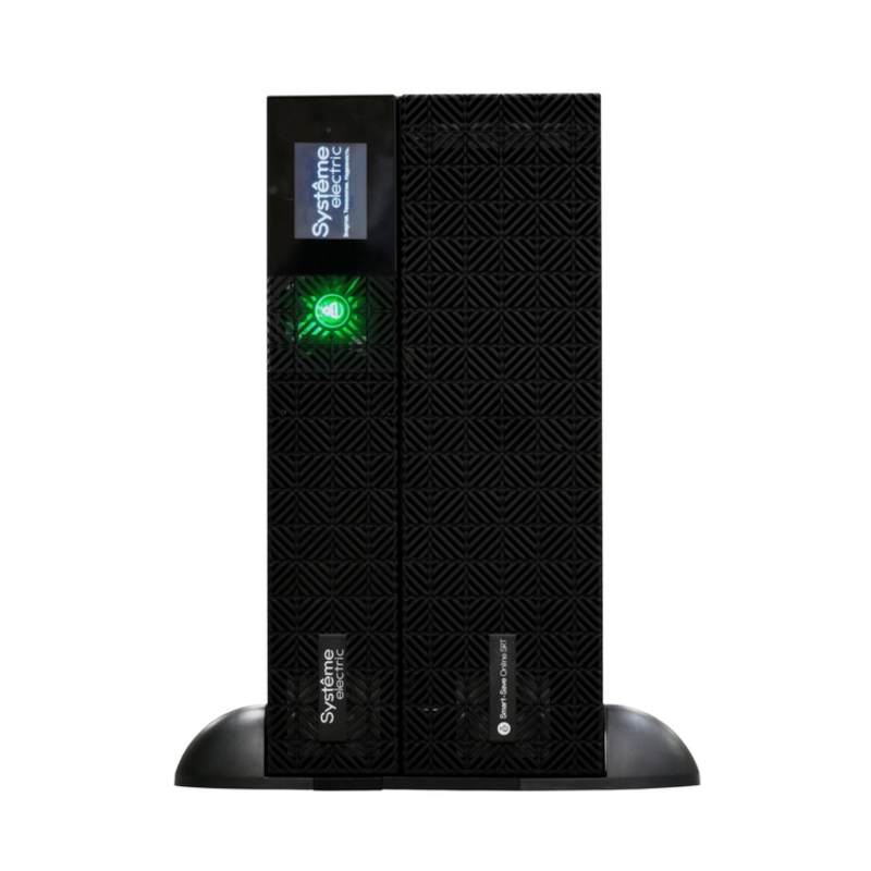 Systeme Electric Smart-Save Online SRT, 5000VA/5000W, On-Line, Extended-run, Rack 2U+3U(Tower convertible), LCD, 6xC13, 4xC19, USB, RS-232, Pre-Inst. Web/SNMP арт. SRTSE5KRTXLIEC-NC
