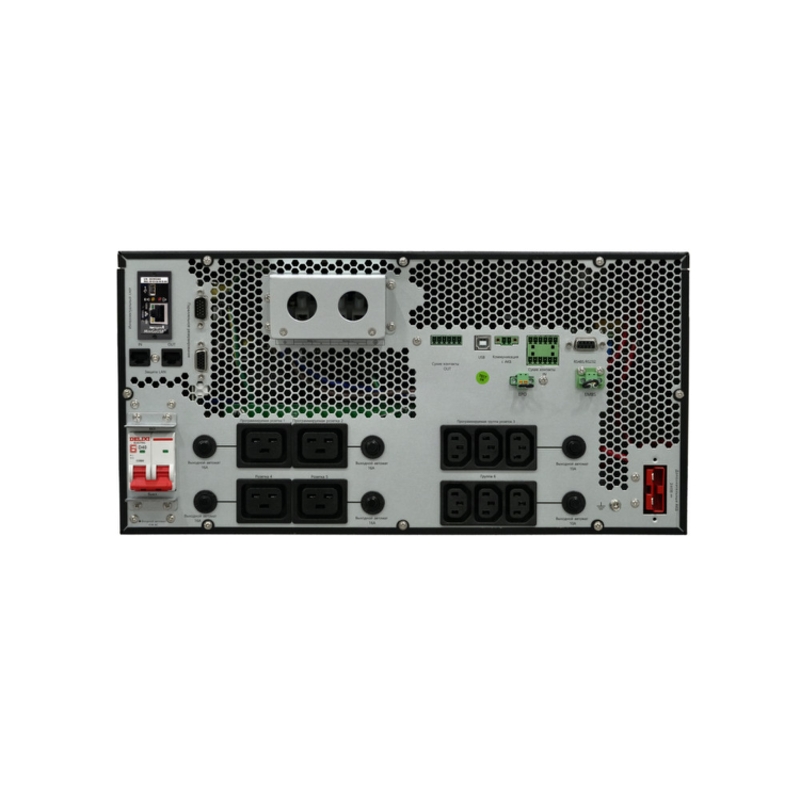 Systeme Electric Smart-Save Online SRT, 5000VA/5000W, On-Line, Extended-run, Rack 2U+3U(Tower convertible), LCD, 6xC13, 4xC19, USB, RS-232, Pre-Inst. Web/SNMP арт. SRTSE5KRTXLIEC-NC
