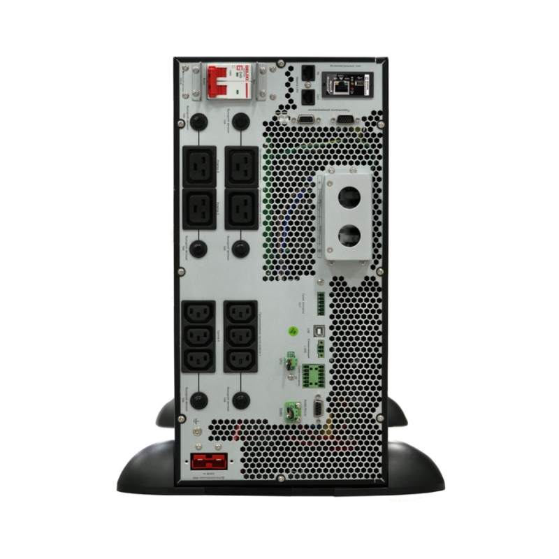 Systeme Electric Smart-Save Online SRT, 5000VA/5000W, On-Line, Extended-run, Rack 2U+3U(Tower convertible), LCD, 6xC13, 4xC19, USB, RS-232, Pre-Inst. Web/SNMP арт. SRTSE5KRTXLIEC-NC