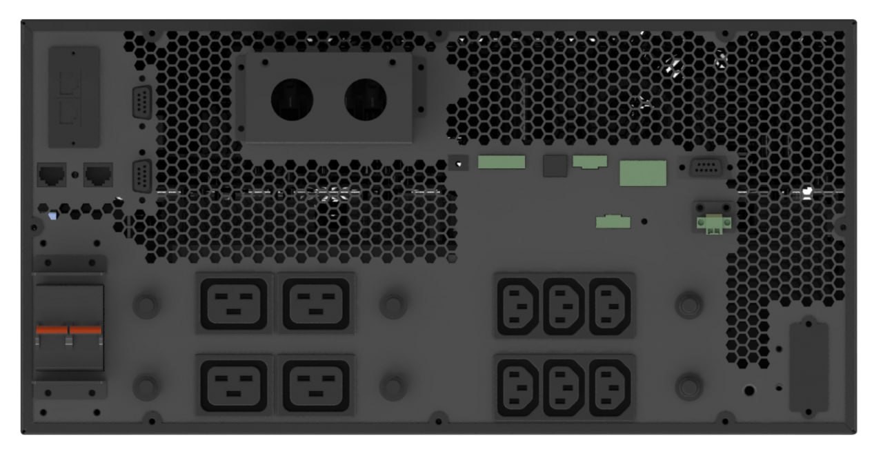 Systeme Electric Smart-Save Online SRT, 5000VA/5000W, On-Line, Extended-run, Rack 2U+3U(Tower convertible), LCD, 6xC13, 4xC19, USB, RS-232, Pre-Inst. Web/SNMP арт. SRTSE5KRTXLIEC-NC