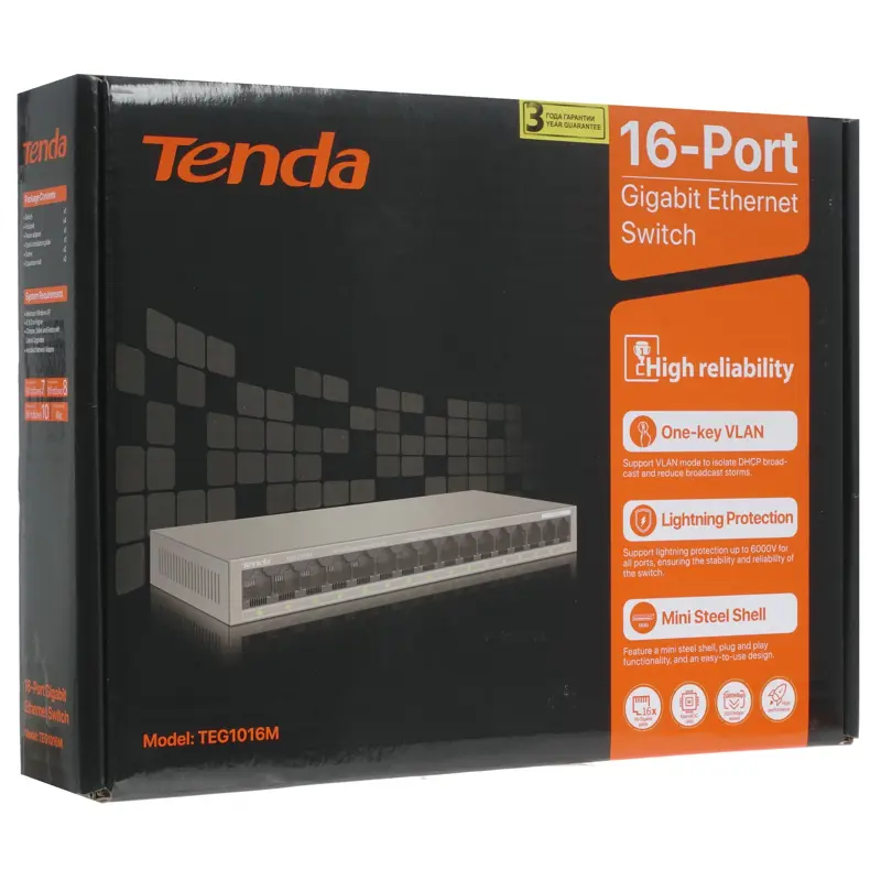 Tenda TEG1016M