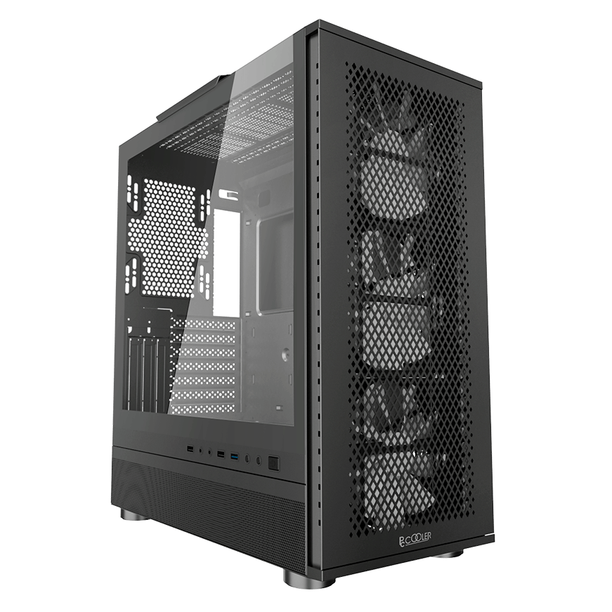PcCooler ME200 MESH BK