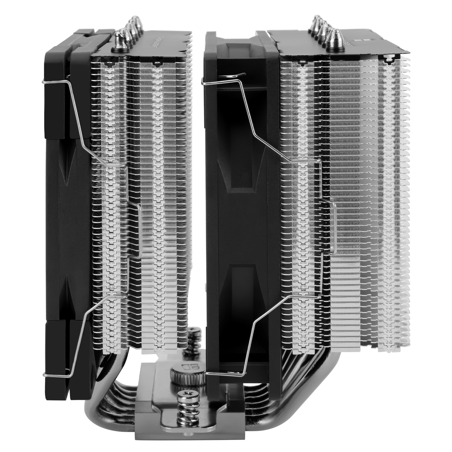 Устройство охлаждения(кулер) Thermalright Royal Knight 120 SE Soc-AM5/AM4/1200/1700/1851 серебристый/черный 4-pin 25.6dB Al+Cu Ret (RK120-SE)