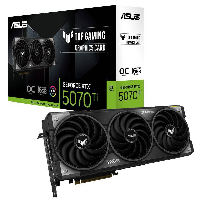 ASUS TUF-RTX5070TI-O16G-GAMING арт. 90YV0MD0-M0NA00