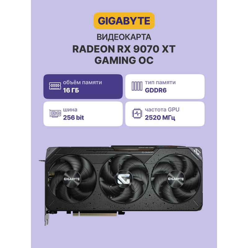 Gigabyte GV-R9070XTGAMING OC-16GD