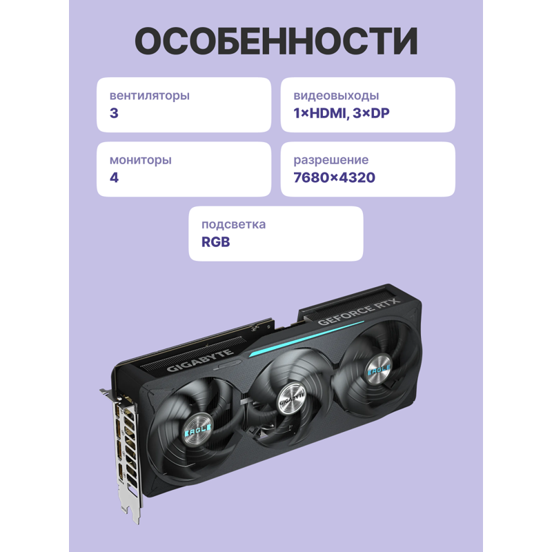 Видеокарта GIGABYTE GV-N507TEAGLE OC-16GD
