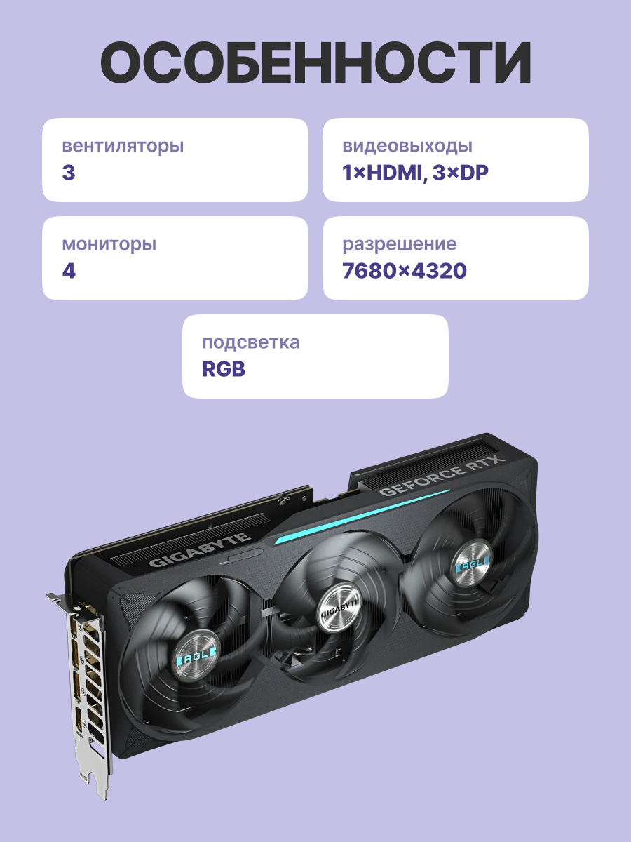 Видеокарта GIGABYTE GV-N507TEAGLE OC-16GD