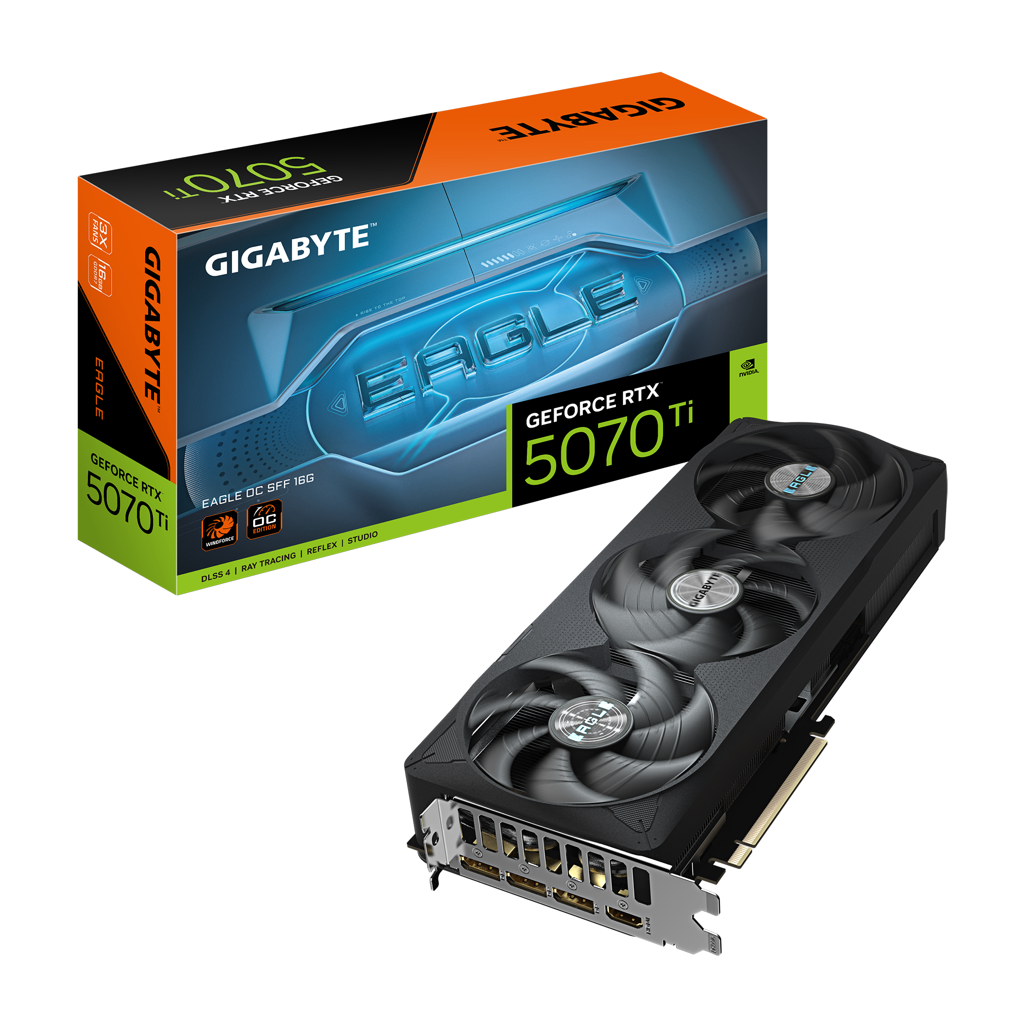 Видеокарта GIGABYTE GV-N507TEAGLE OC-16GD