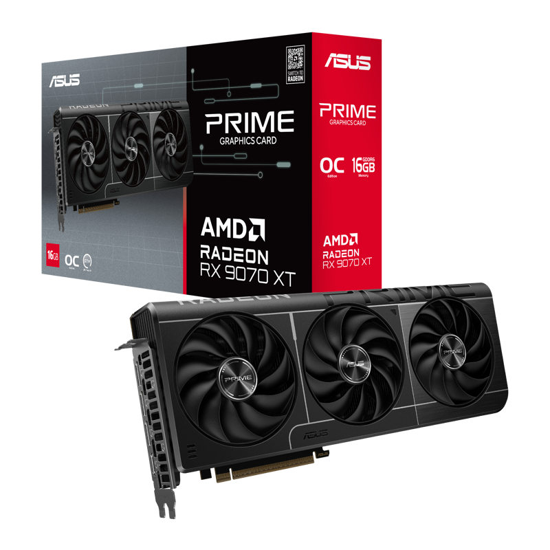 ASUS PRIME-RX9070XT-O16G арт. 90YV0L71-M0NA00
