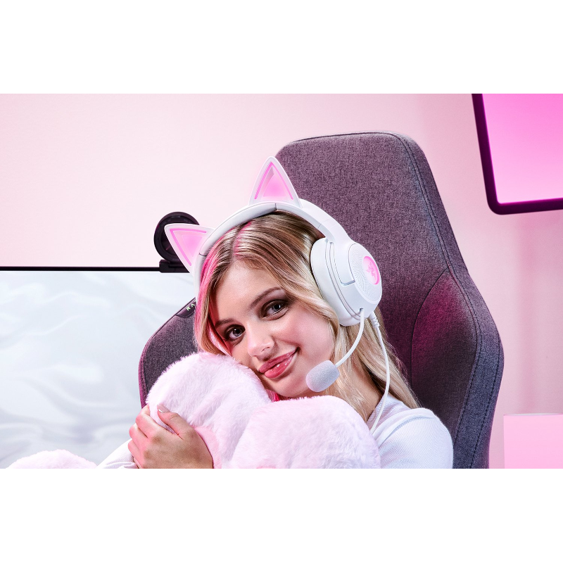 Razer Kraken Kitty V2 White Headset