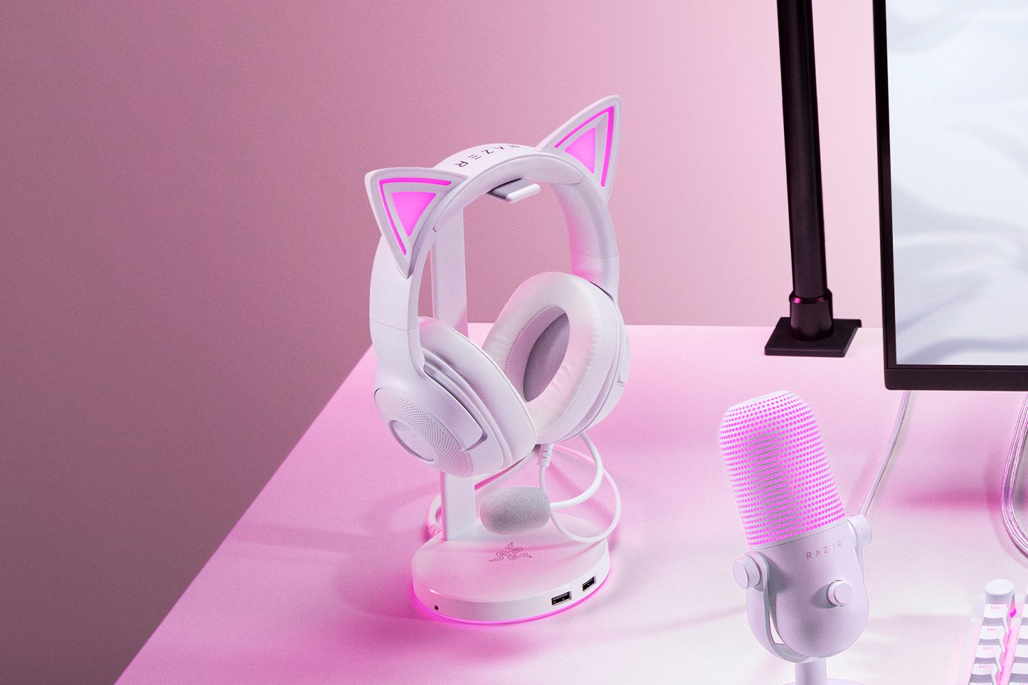 Razer Kraken Kitty V2 White Headset