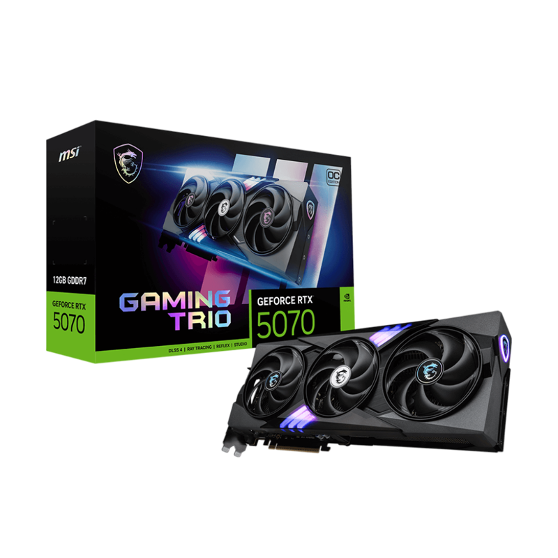 MSI GeForce RTX 5070 12G GAMING TRIO OC