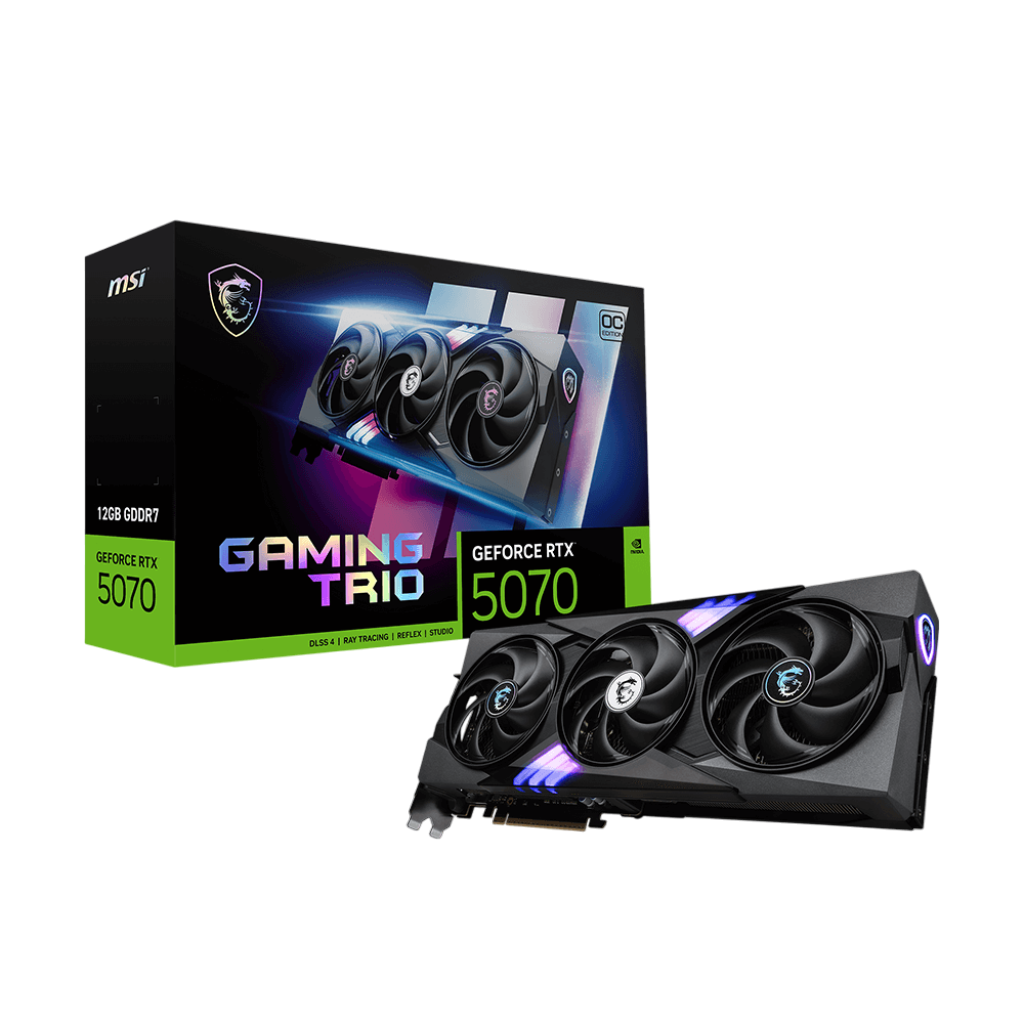MSI GeForce RTX 5070 12G GAMING TRIO OC
