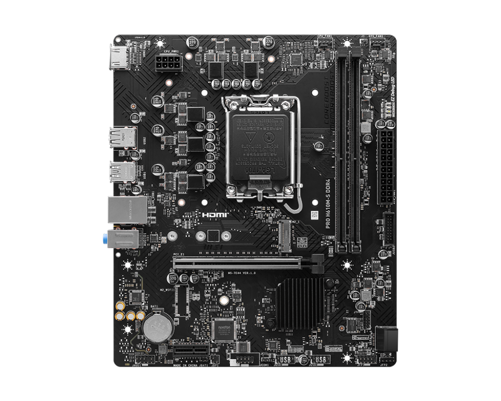 MSI PRO H610M-S DDR4