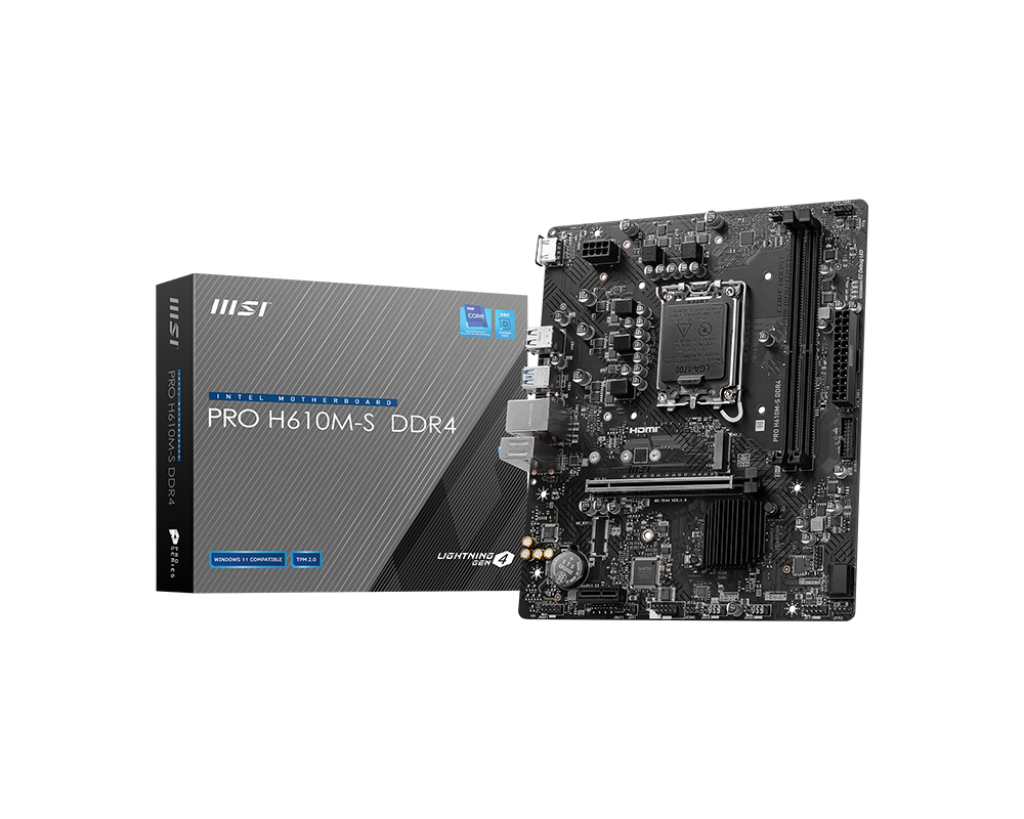 MSI PRO H610M-S DDR4