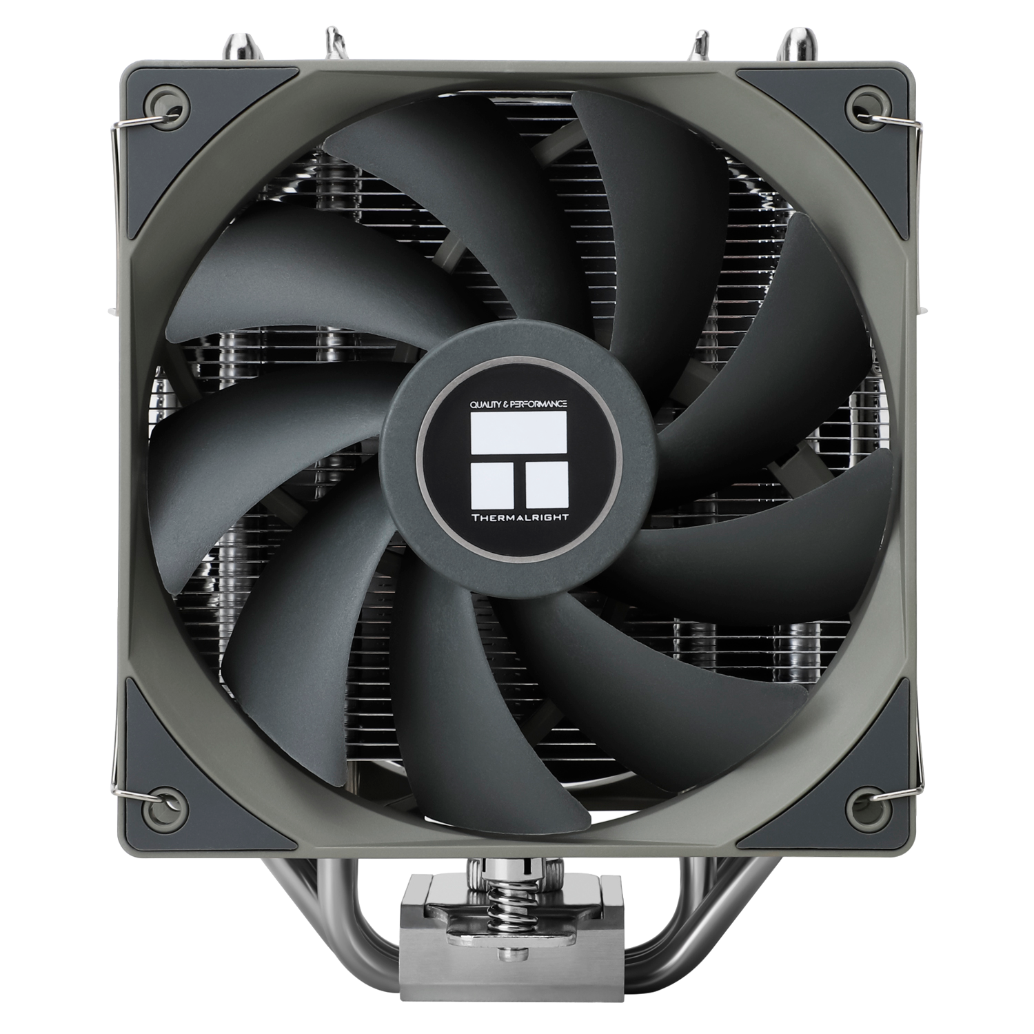 Устройство охлаждения(кулер) Thermalright Assassin Spirit 120 Plus V2 Soc-AM5/AM4/1200/1700/1851 серый 4-pin 25.6dB Al+Cu 500gr Ret (AS120-V2-PLUS)