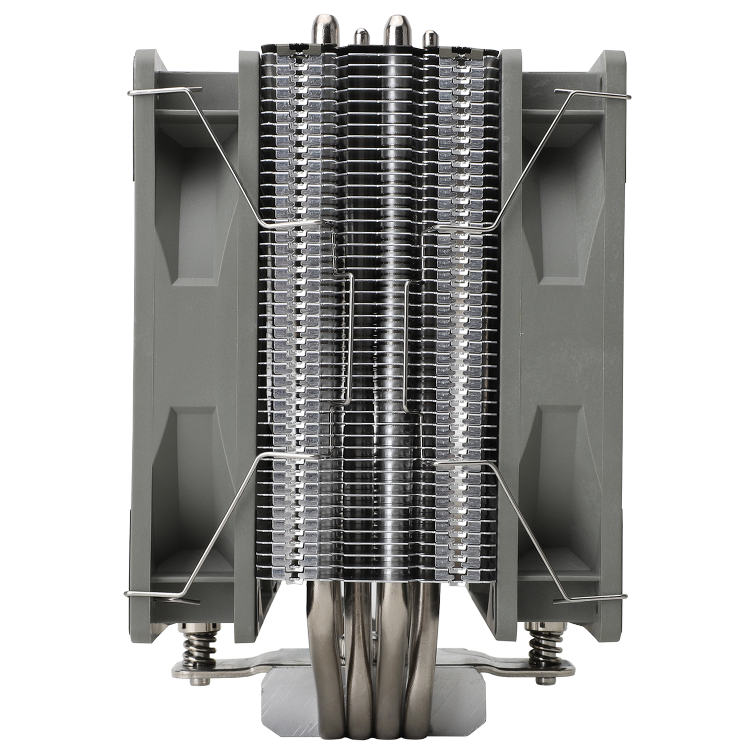Устройство охлаждения(кулер) Thermalright Assassin Spirit 120 Plus V2 Soc-AM5/AM4/1200/1700/1851 серый 4-pin 25.6dB Al+Cu 500gr Ret (AS120-V2-PLUS)
