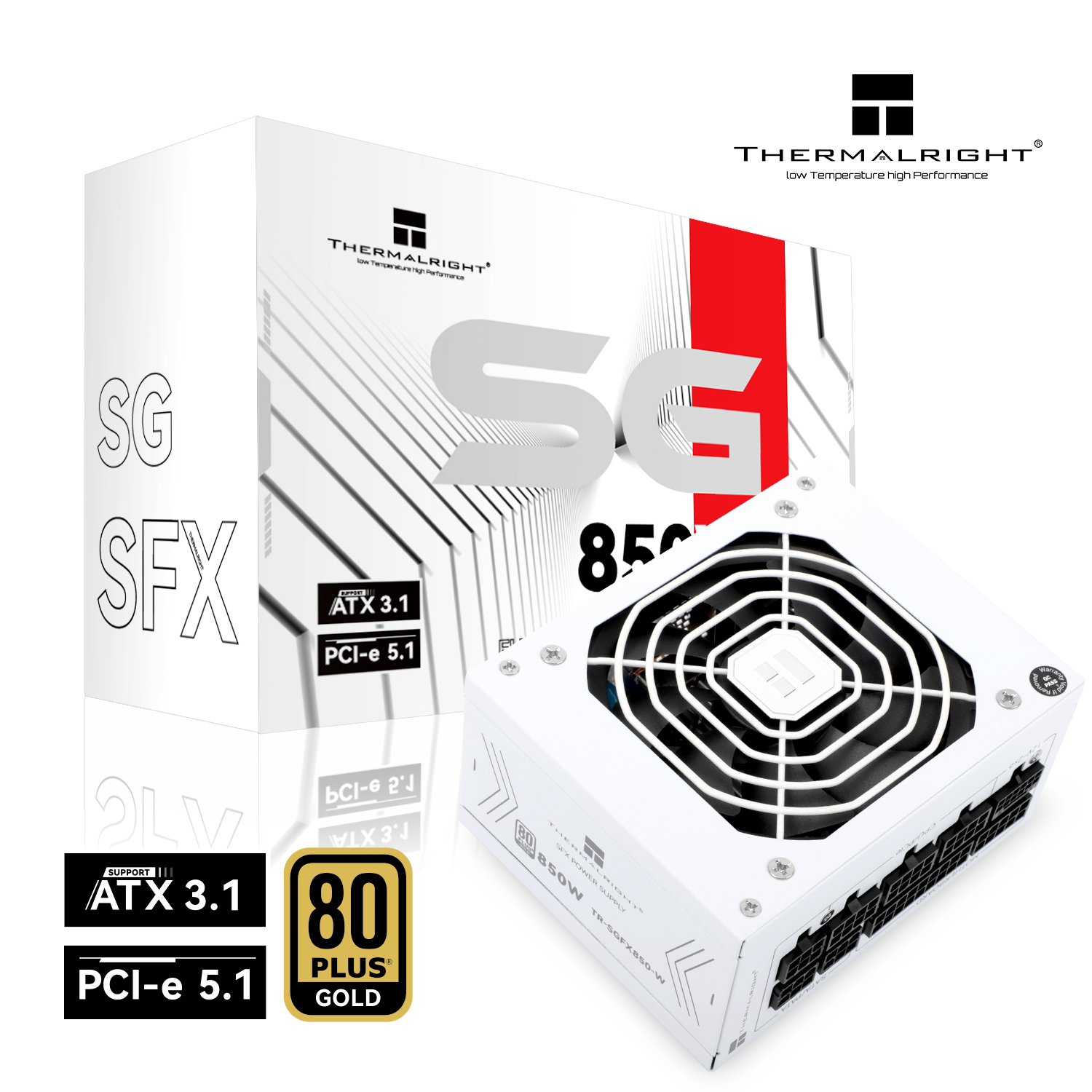 Thermalright, 850W 80+ Gold TR-SGFX 850W