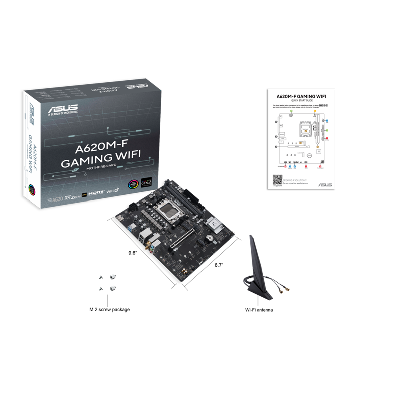 Материнская плата ASUS A620M-F GAMING WIFI арт. 90MB1KT0-M0EAY0