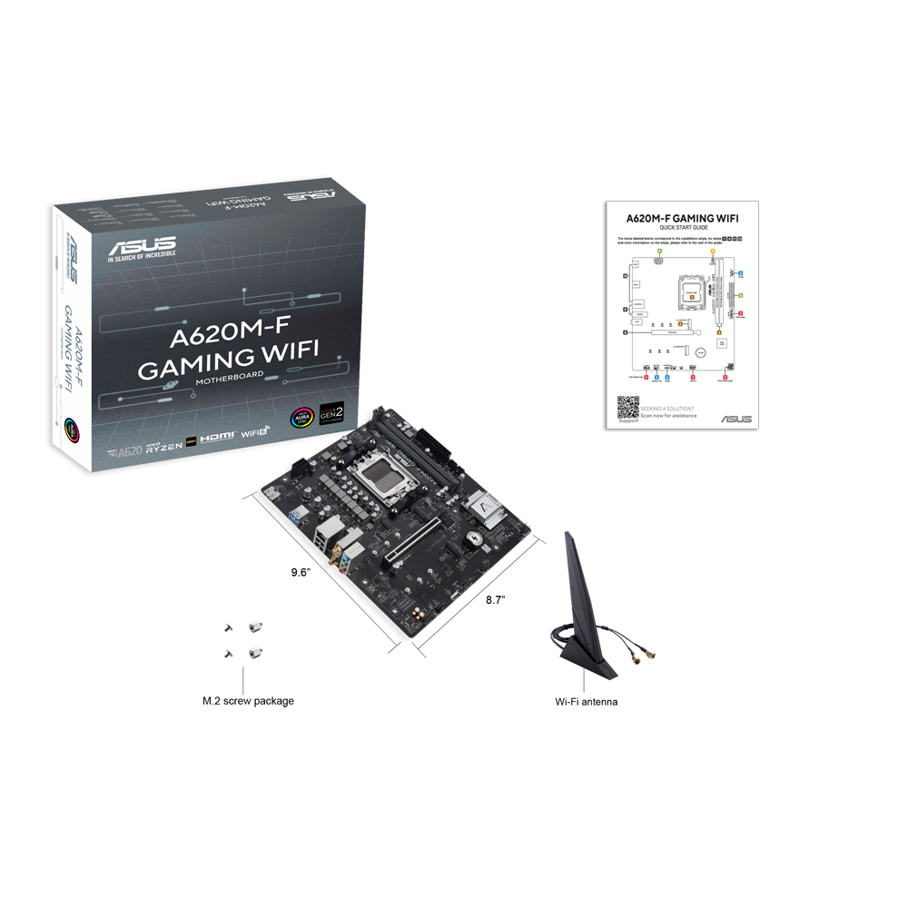 Материнская плата ASUS A620M-F GAMING WIFI арт. 90MB1KT0-M0EAY0