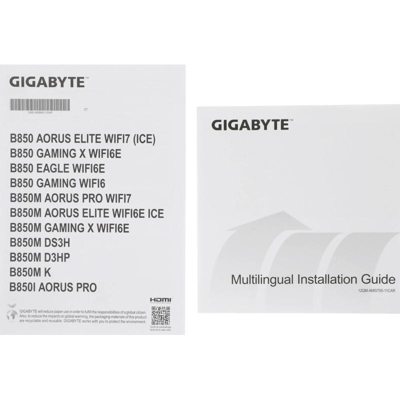 GIGABYTE B850M GAMING X WF6E